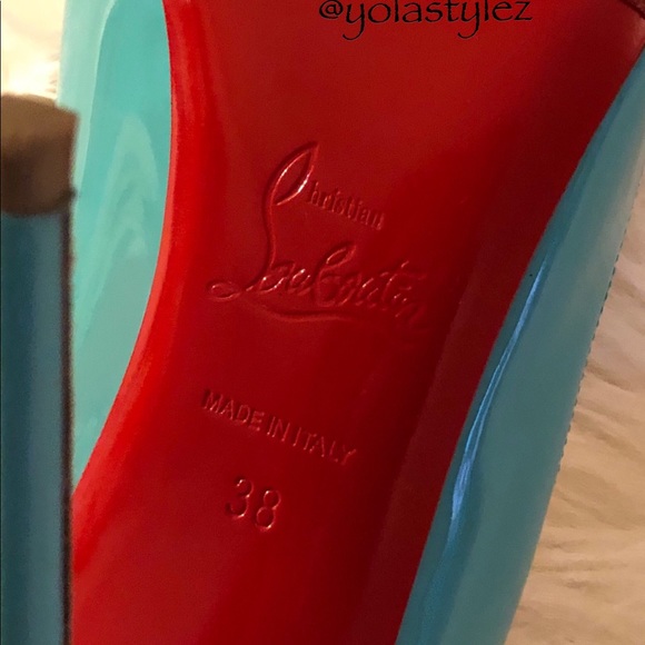 So Kate (Pacific) Blue 120mm, Euro 38/US 8 NEW! - Picture 4 of 4